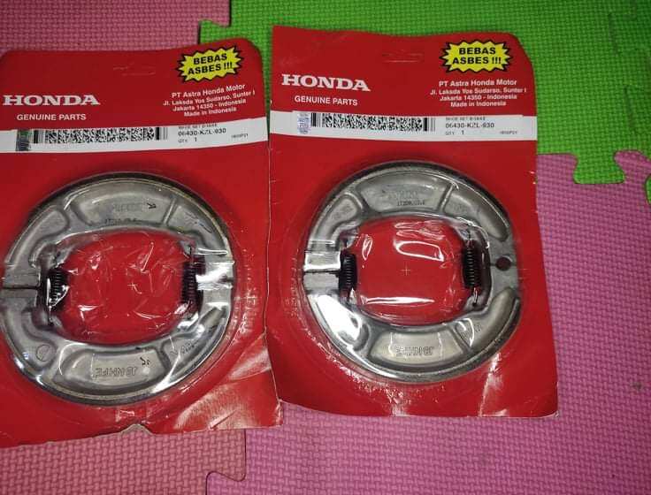 GENUINE BRAKE SHOE HONDA CLICK 125/150 V1, V2, HONDA BEAT, HONDA ADV Lazada PH