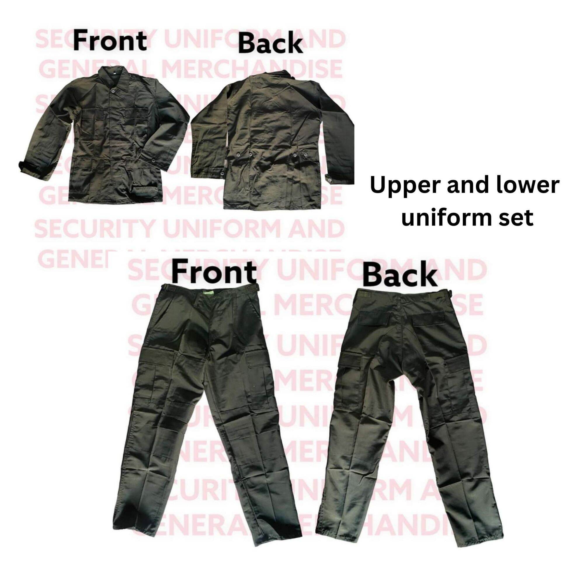 ROTC uniform (ripstop) and complete accessories Set/Tactical Uniform
