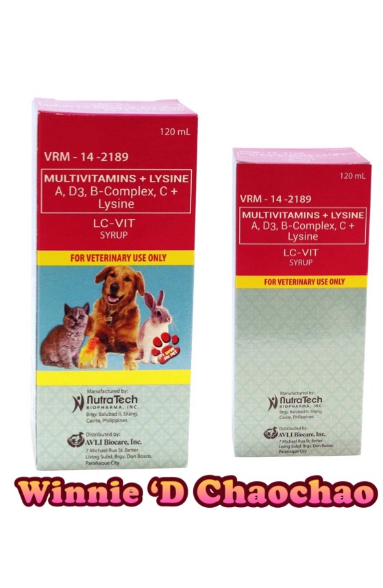 LC VIT MULTIVITAMINS for DOGS AND CATS 120ML