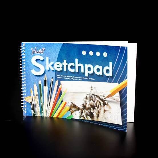 SOLD PER PIECE Vanda Sketchpad Sketch Pad 6x9" Focus Sketchpad Sketch Pad 100GSM 20 Sheets 9x12. 