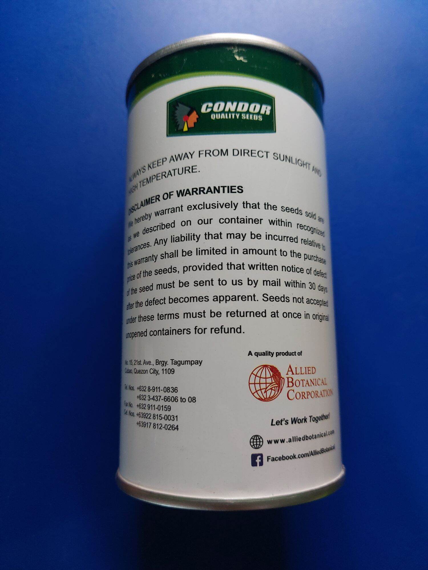 PATOLA TAGALOG (100 grams) by Condor. 