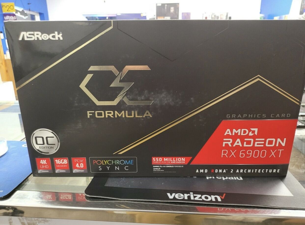 Asrock Amd Radeon Rx 6900 Xt Oc Formula 16gb Gddr6 Graphics Card