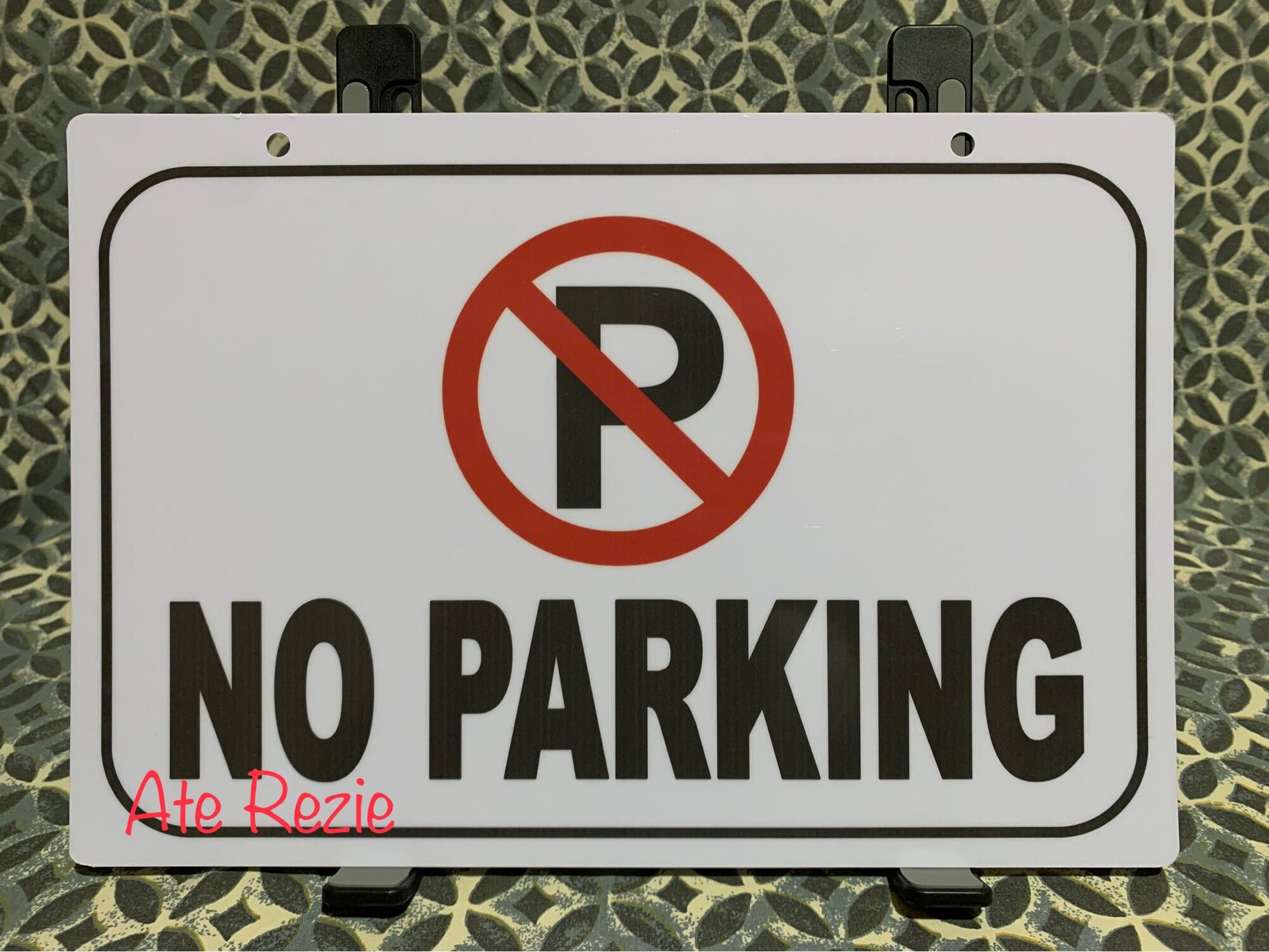 No Parking Pvc Wall Signage 78x11 Inches Lazada Ph 7293