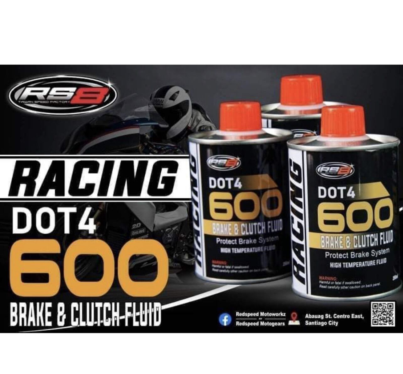 RS8 BRAKE AND CLUTCH FLUID DOT4 Lazada PH