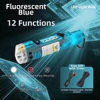 SMILING SHARK | Portable Ultra Bright Multifunctional Laser Pointer Flashlight