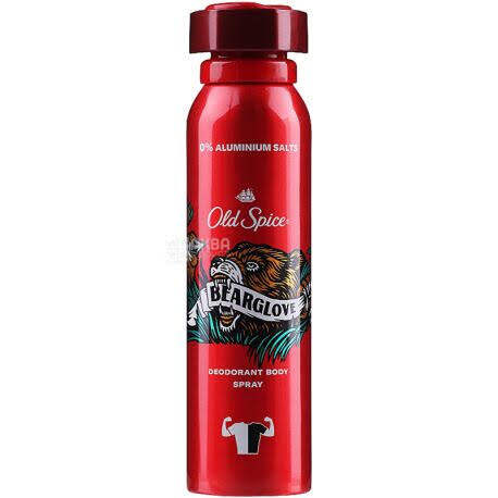 Old Spice Fresh Collection Body Spray, Bearglove, 3.75 oz