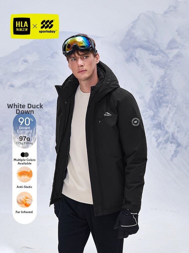 HLA | Far Infrared Thermal Insulated Down Jacket Men - Brand HLA Presyo 5,136 Piso*Libreng Shipping