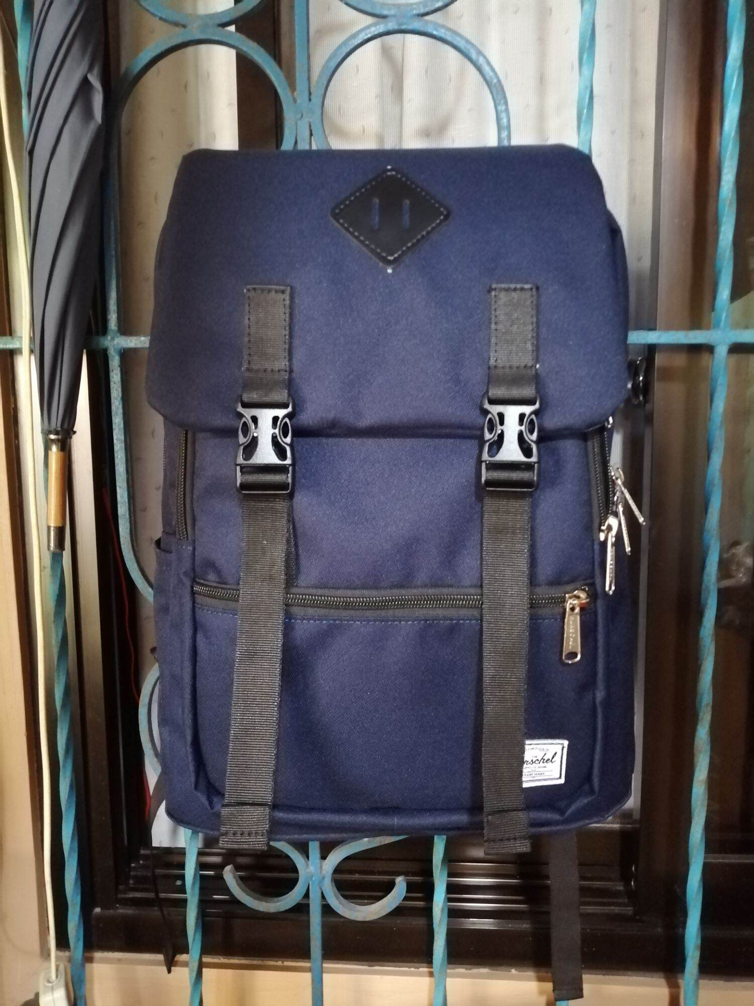 herschel backpack lazada Herschel Backpack Black Tonal Little America 20L/30L Hiking Schoolbag
