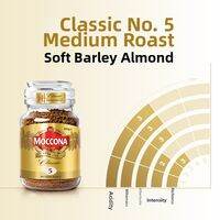 Moccona | Hazel Nut Flavor Intense Espresso Instant Sugar-Free Freeze-Dried Coffee