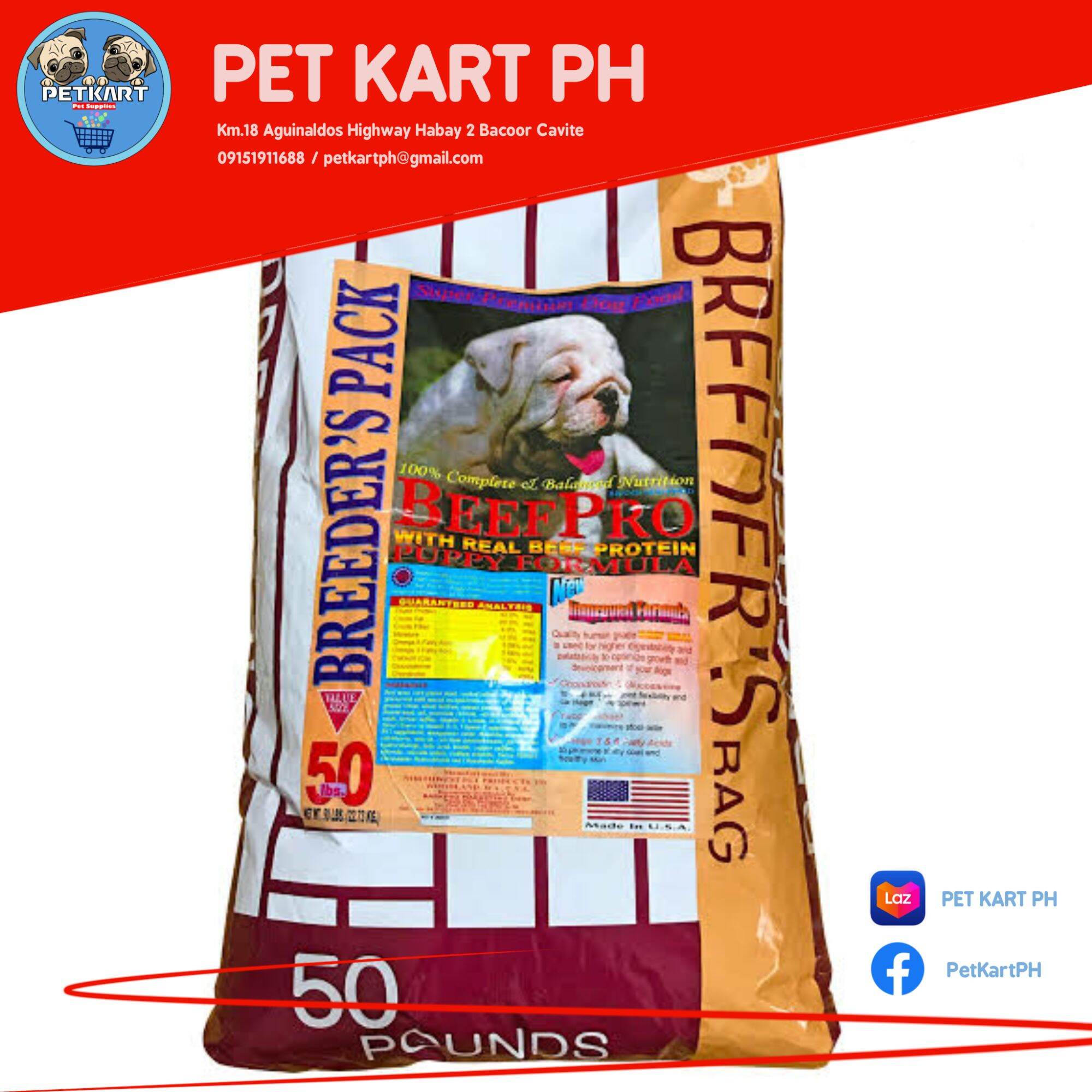 Beef pro hot sale puppy food