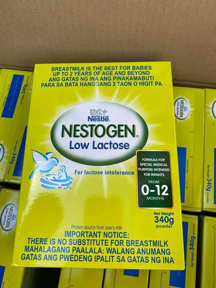 nestogen low lactose 0-12 months 340grm( ready to stock) expiration Feb