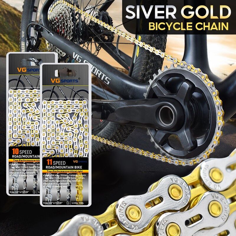 gold mtb chain