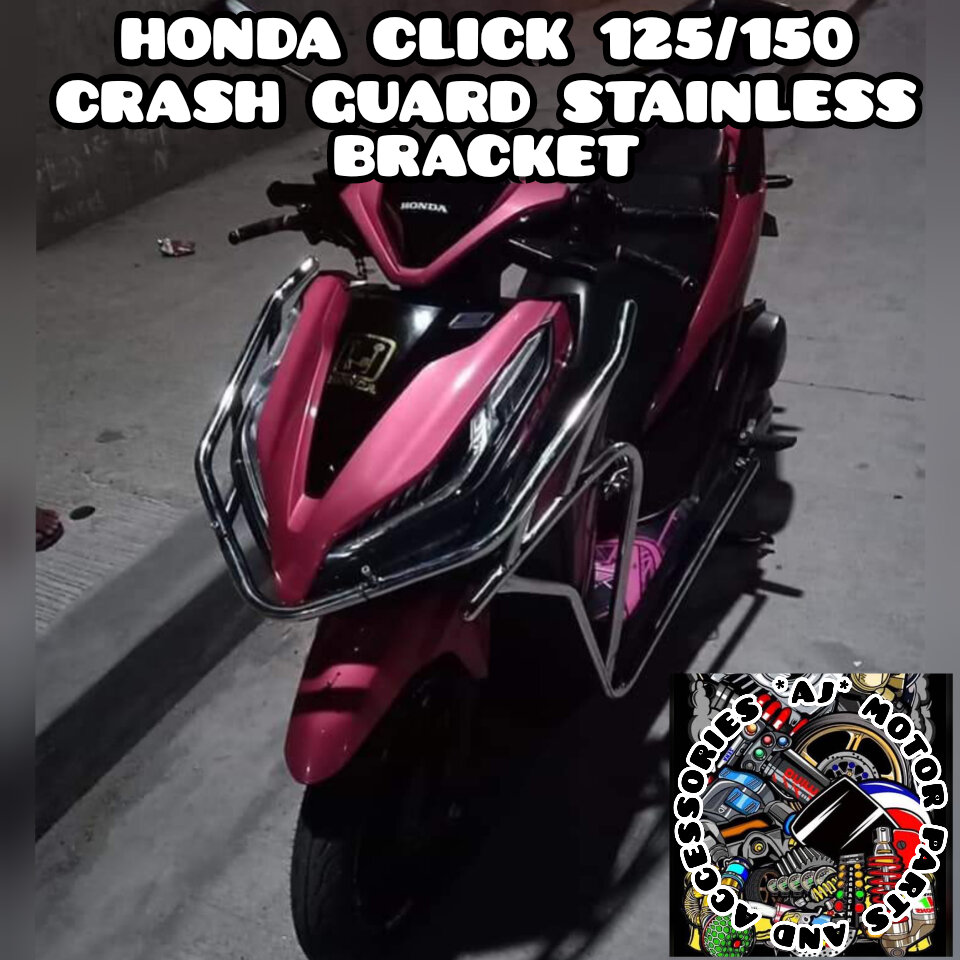 HONDA CLICK 125/150 CRASH GUARD STAINLESS 304. 