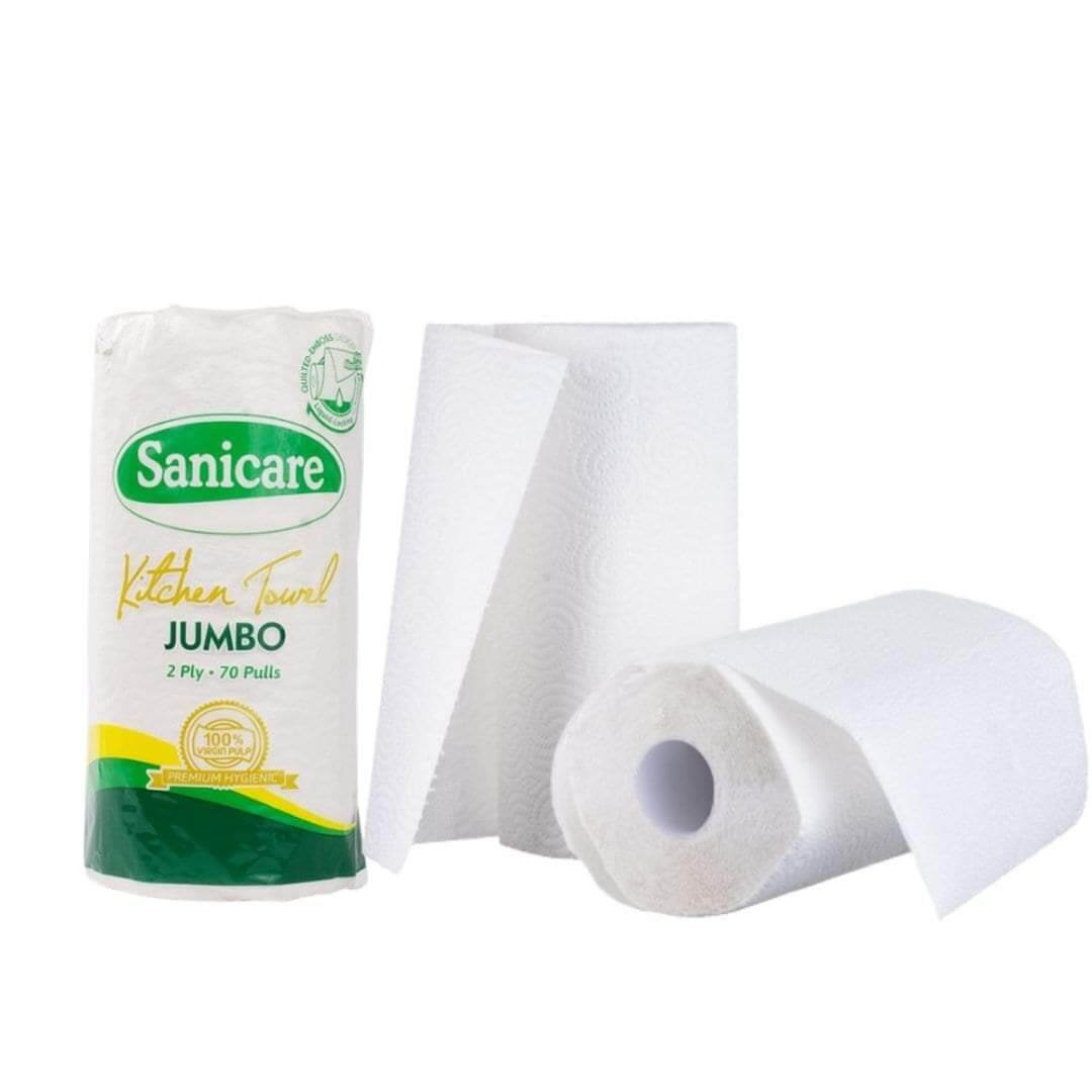 SANICARE Kitchen Towel Jumbo Solo 2Ply x 70Pulls Lazada PH