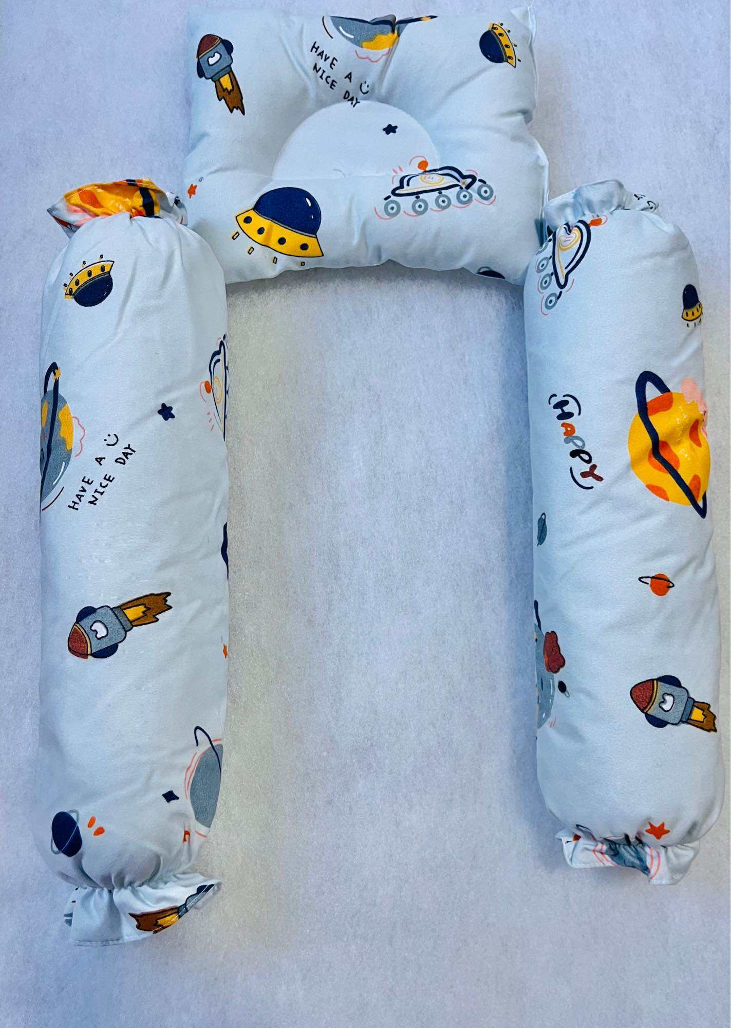 3 in 1 bab bolster pillow for baby hotdog pillow Lazada PH