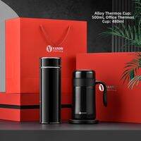 Vanow | Smart Tea Water Separation Custom Insulated Cup 2026 Gift Box
