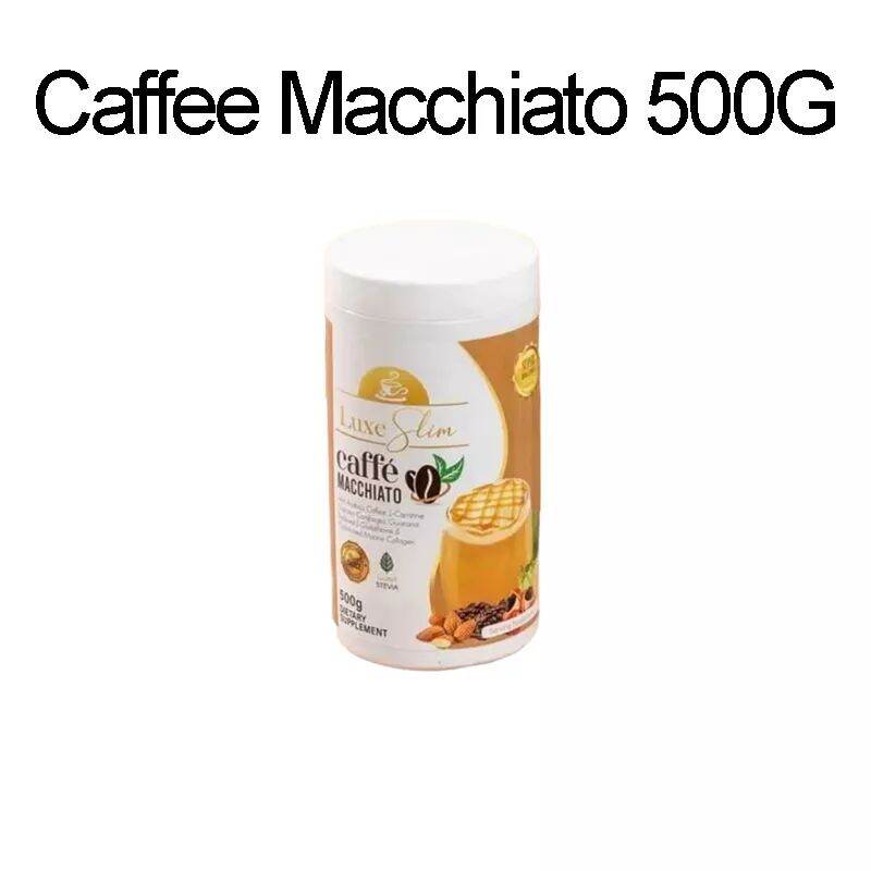 Luxe Slim - Caffe Macchiato - 500g - Half Kilo Canister - BIG SIZE – Sukli  - Filipino Grocery Online USA