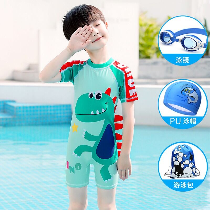 Children's Swimsuit Boys' Hot Spring Baby Middle and Big Children