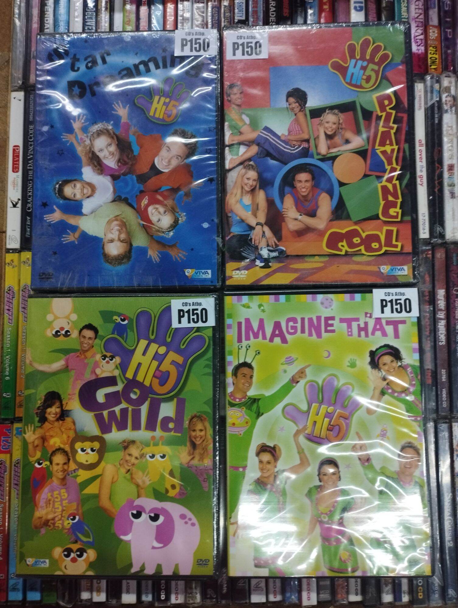 Hi-5 DVD's. 