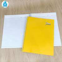 Pixel University Notebook Spiral - Big Notebook for School Office or Personal Use - 80 Leaves - Available in Various Colors