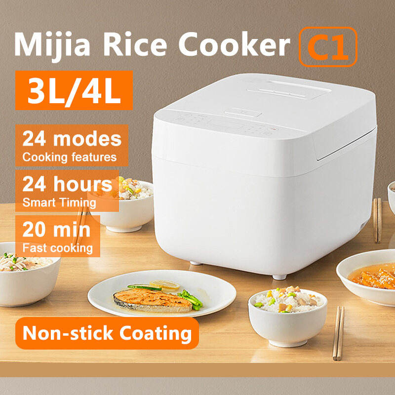 Xiaomi Mijia C1 3L/4L Electric Rice Cooker 650W MDFBZ02ACM Multifunctional Electric Rice Cooker