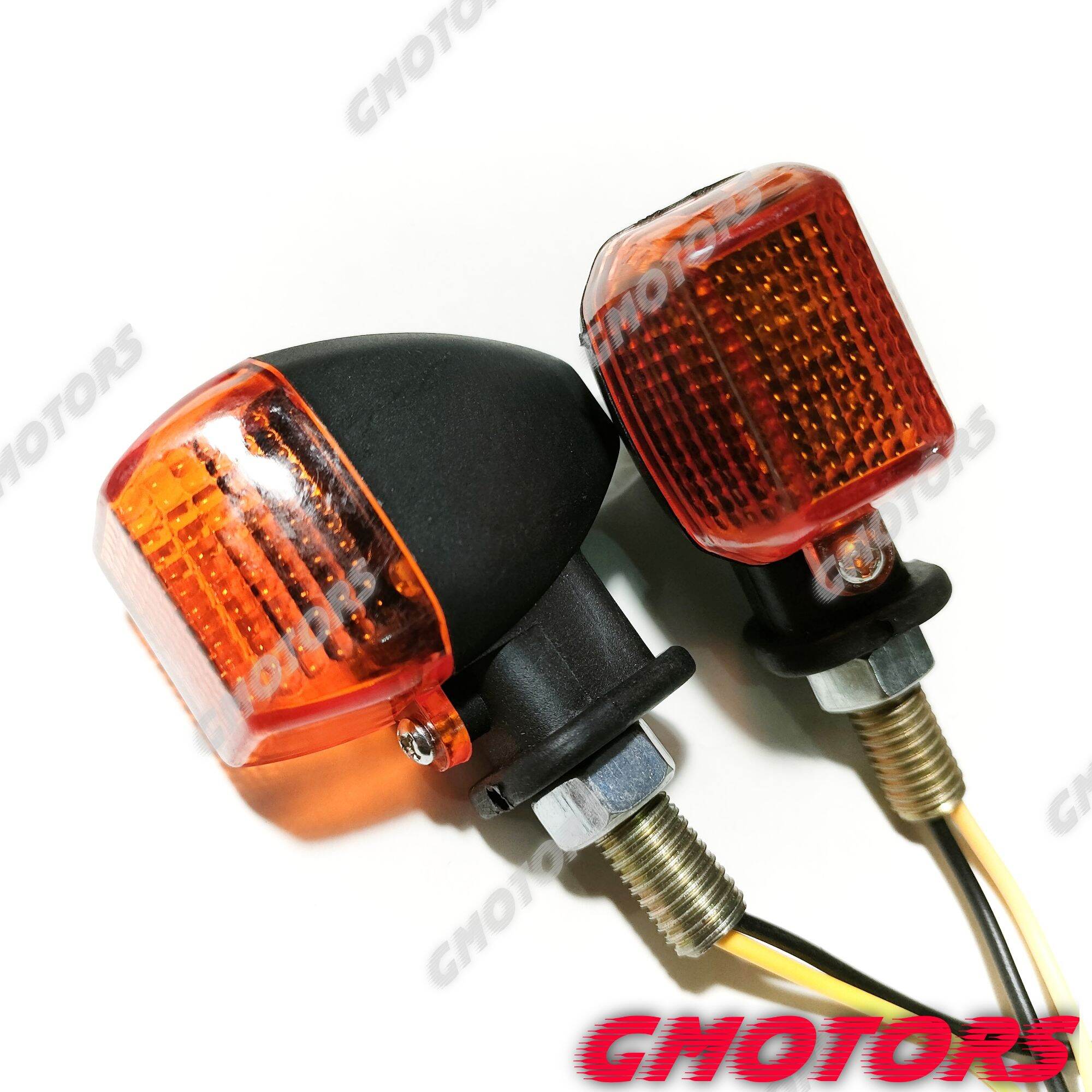 Universal Small Square Turn Signal Light 1 Pair Lazada PH