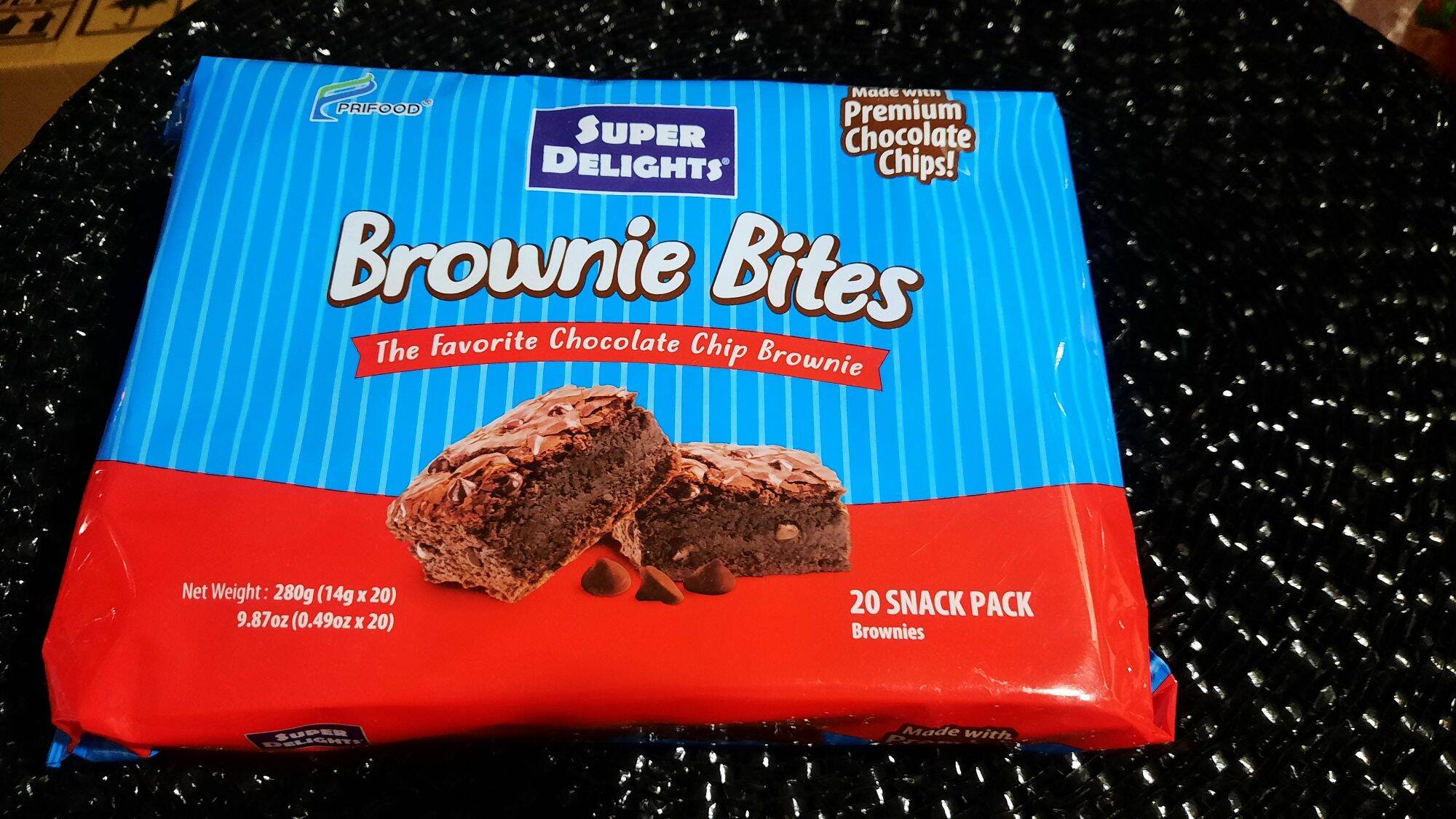 Super delights brownie bites 20snack pack Lazada PH