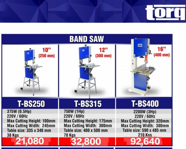 Torq bandsaw on sale