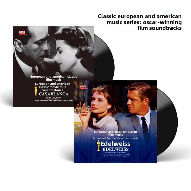 Classic Movie Soundtracks & Oscar Hits Vinyl Record 12in