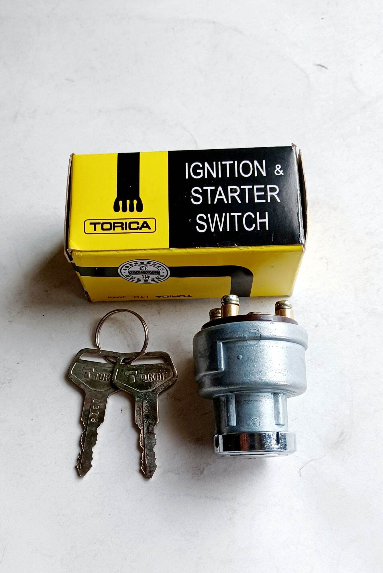 Ignition switch with 2 keys for Gasoline Vehicles Torica japan quality