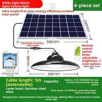 intelamp | Solar Waterproof Bright LED Outdoor Lamp