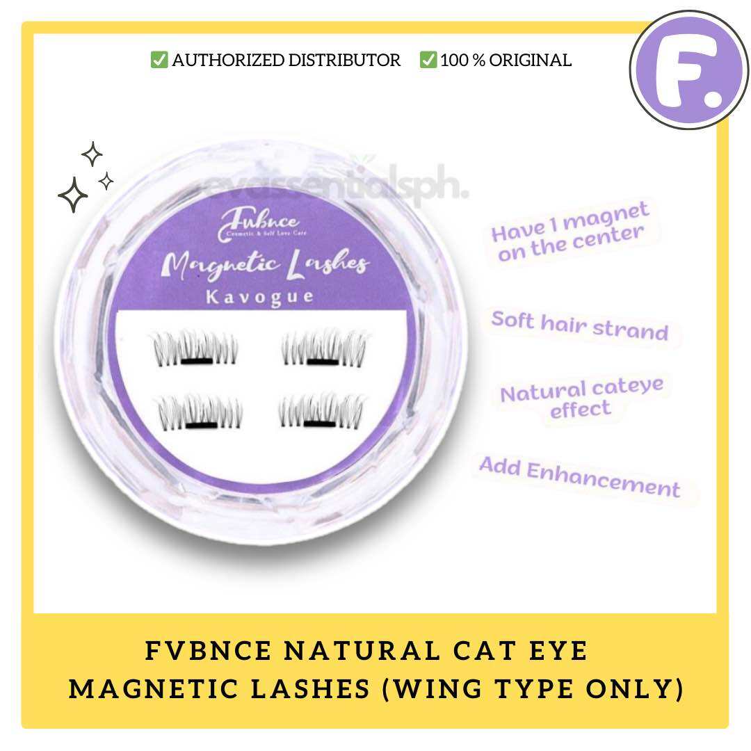 Evassentialsph | Fvbnce Magnetic Cat Eye Lashes | Cruelty-Free