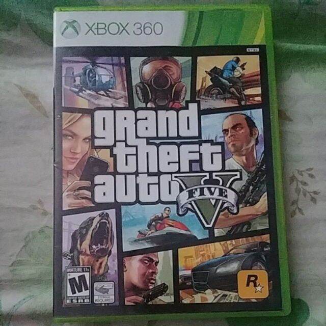 Gta 5 - Grand Theft Auto V - P/ Xbox 360