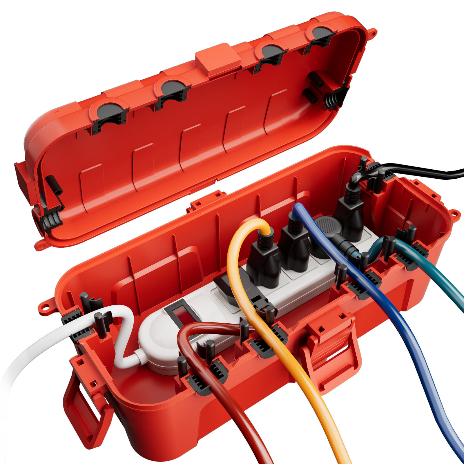 Untidy Connection Box Waterproof Outdoor Electrical Box, Available in 10 Color Options ...