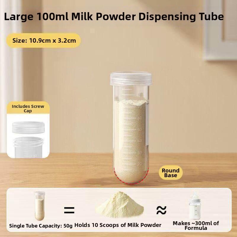 Portable Sealed Powder Dispenser Baby Safe