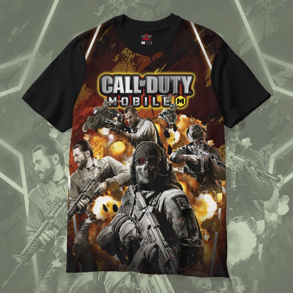 CALL OF DUTY T SHIRT 3D PRINT. 