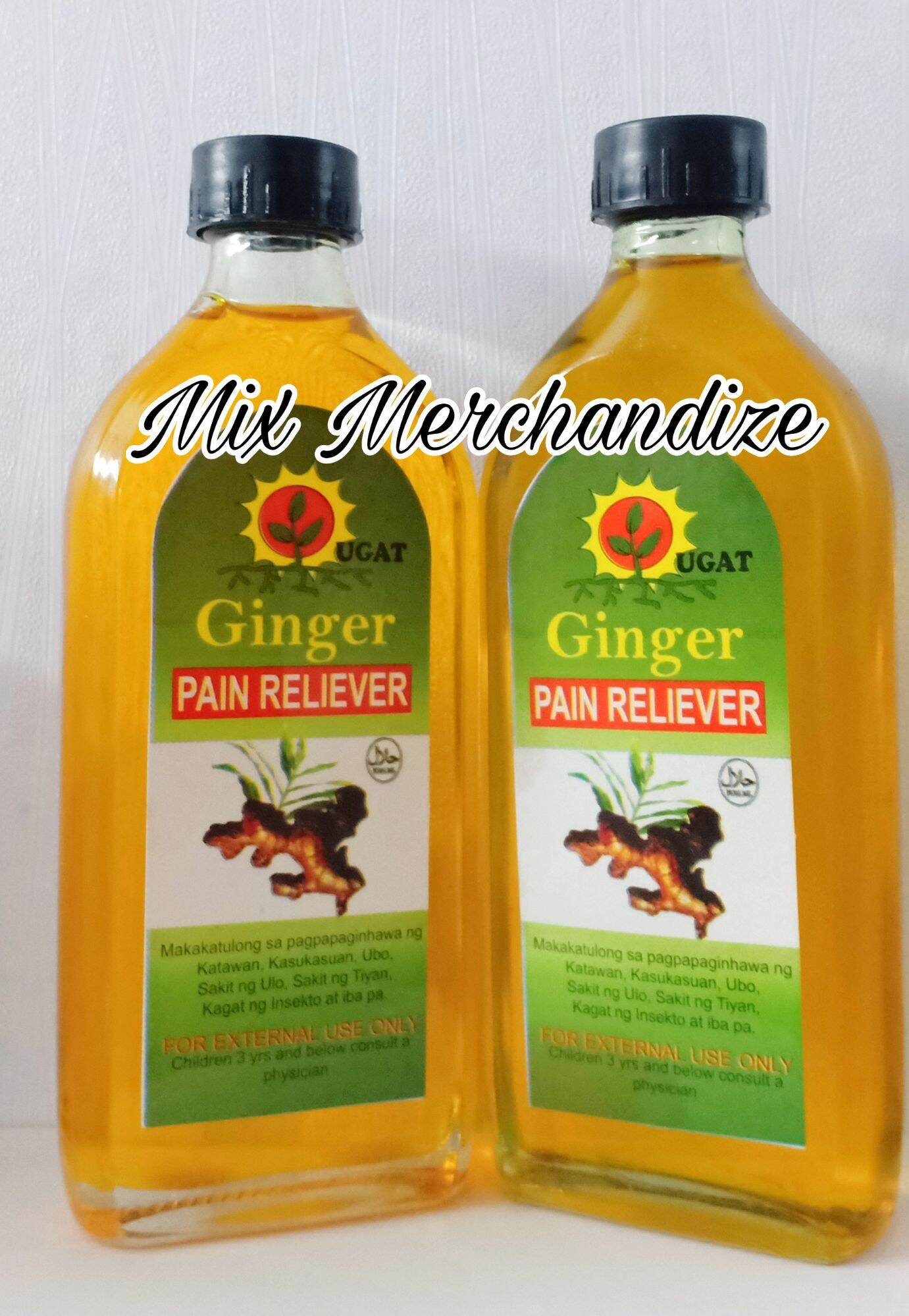 Ugat Ginger Oil Pain Reliever 100ml (1 Bottle) Lazada PH