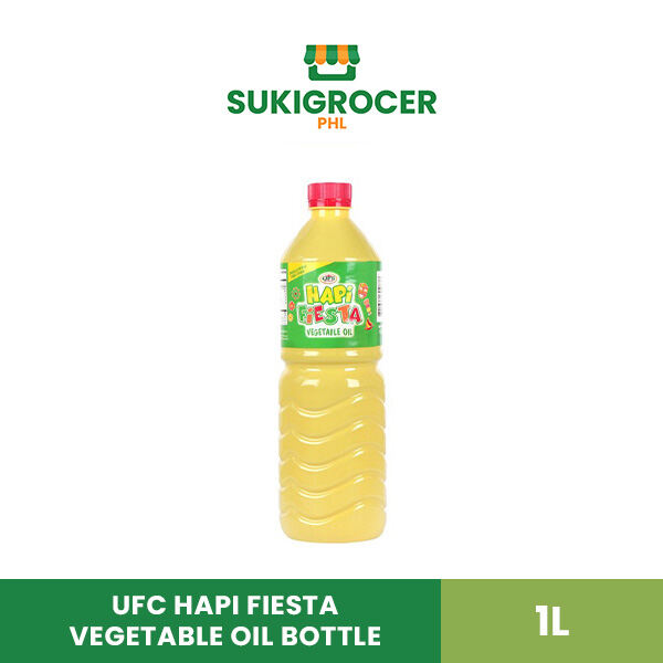 Ufc Hapi Fiesta Vegetable Oil Bottle 1L