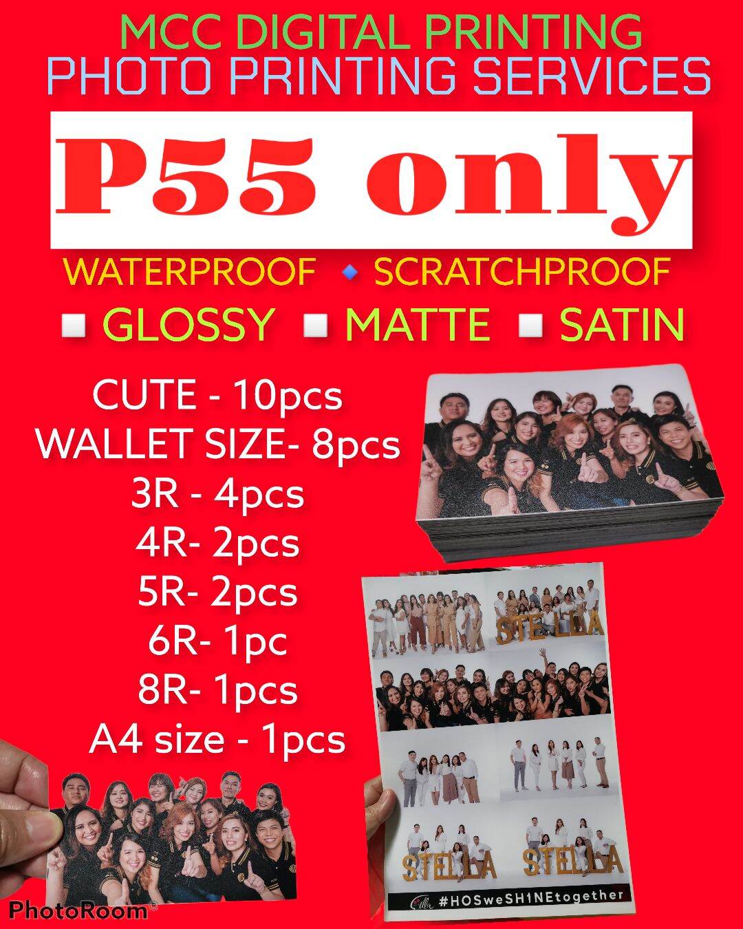 Photo Printing Services (per A4sheet) Lazada PH