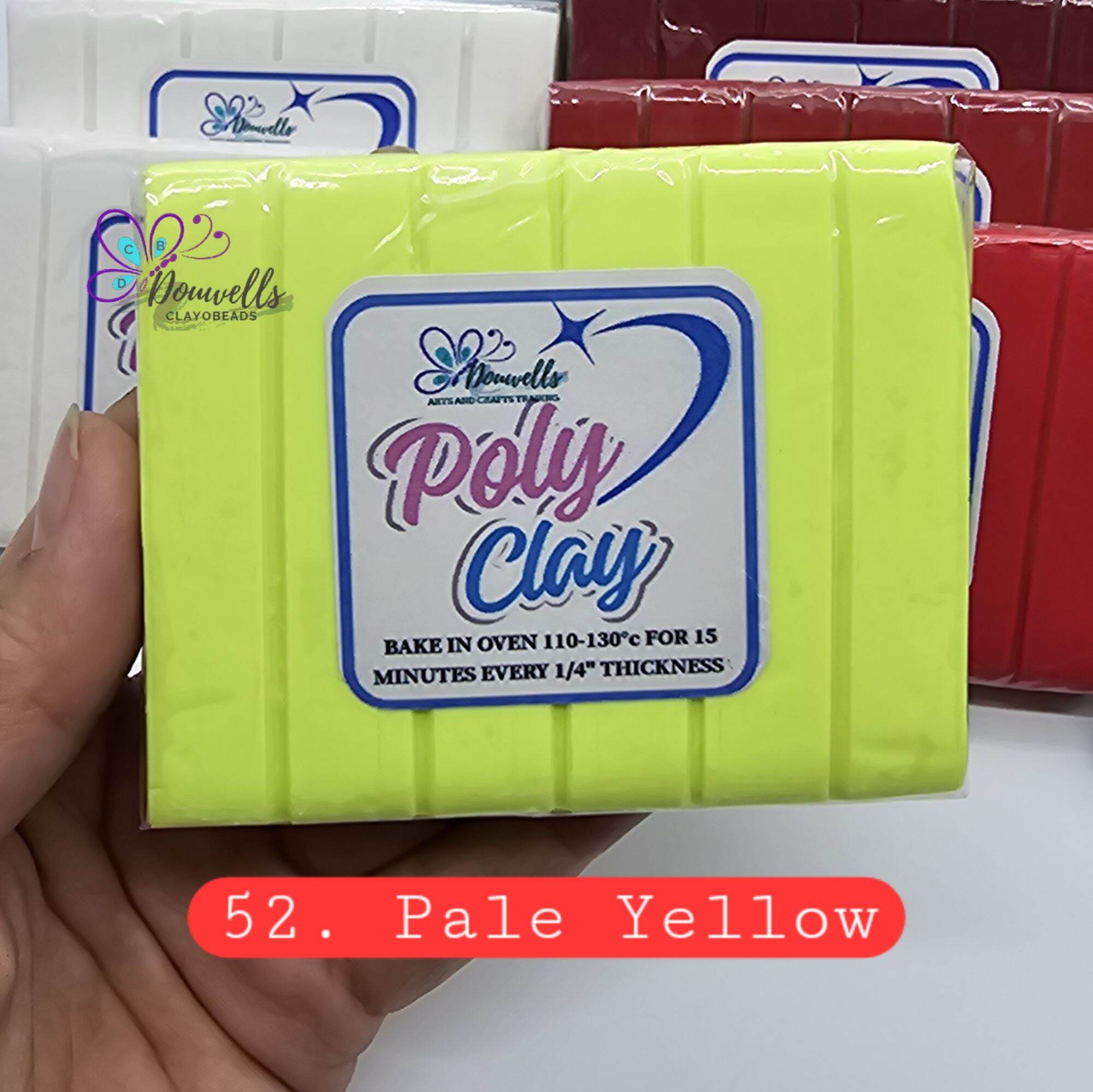Soft Polymer Clay Douwells Polyclay Oven Bake Clay 50g/100g