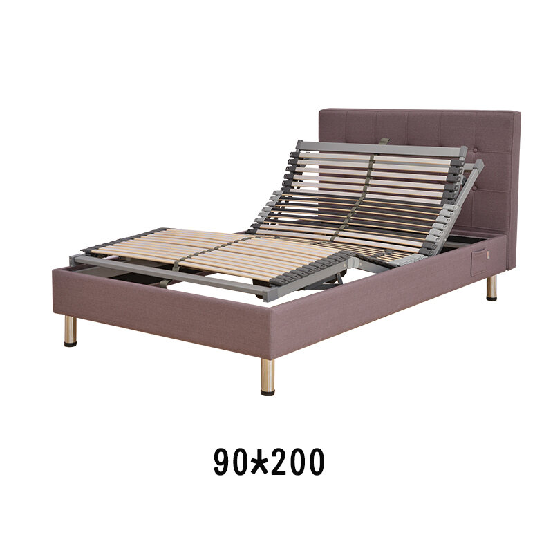 Shu Shimeng Electric Bed Smart Bed Remote Control Single Bed Lifting Bed Simple Fabric Bed