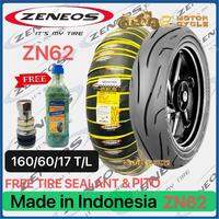ZENEOS ZN62 MOTORCYCLE TIRE GULONG TUBELESS 100/70/17 110/70/17 120/70/17 130/60/17 150/60/17 160/70/17