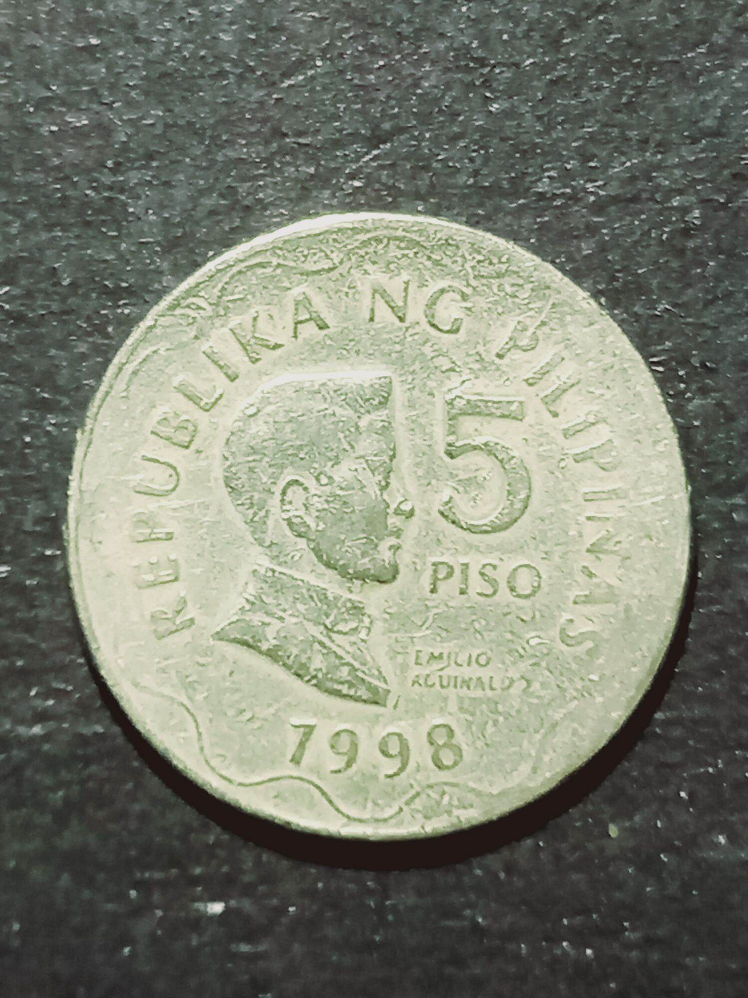 5 piso 1998 Error Coin Lazada PH