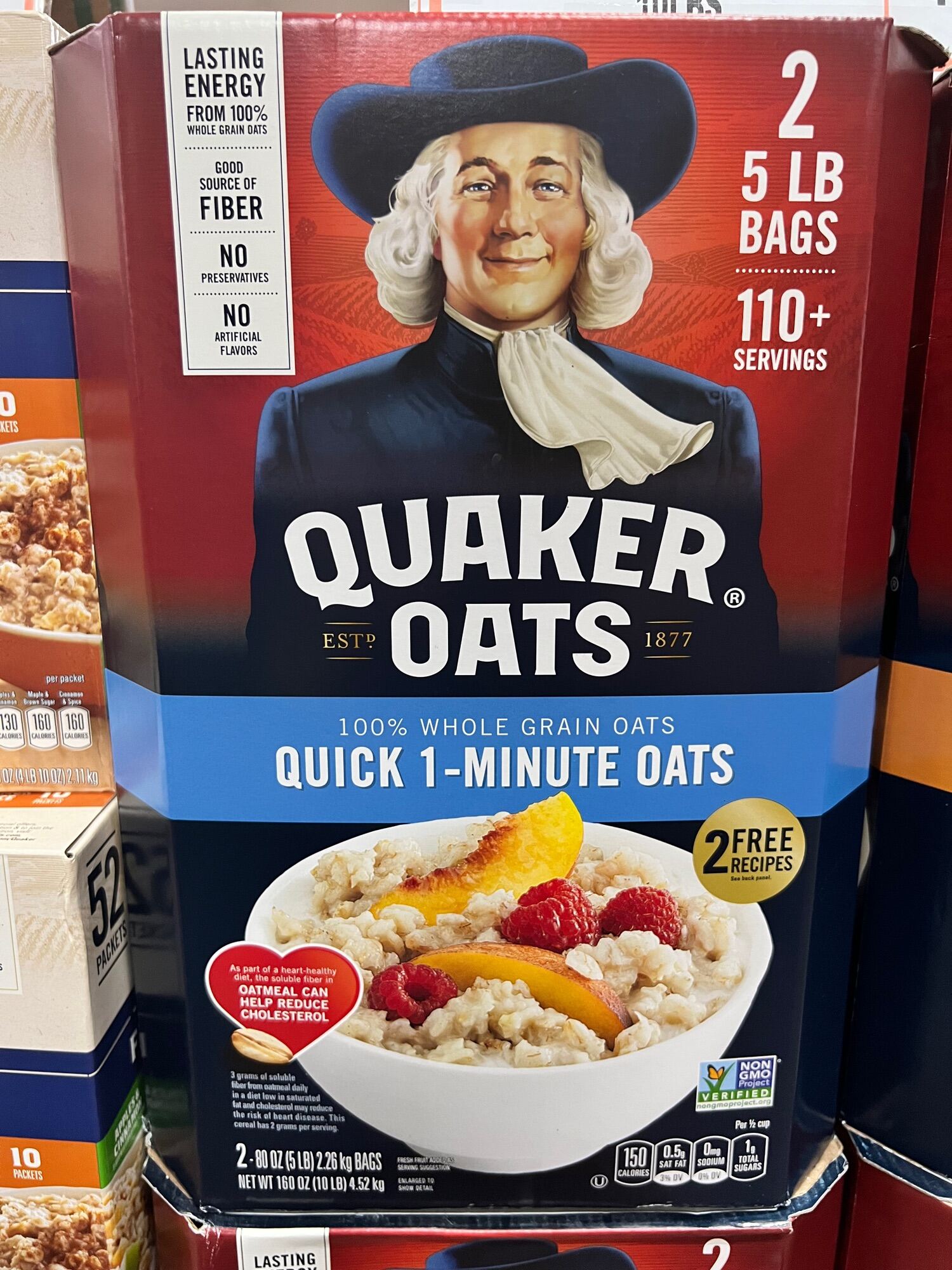 Quaker Oats 100% Whole Grain Oatmeal [2 x 5lbs Bag] | Lazada PH