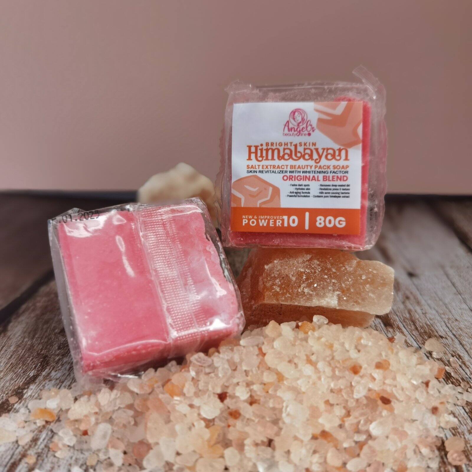 Himalayan Pink Salt Handmade Organic Soap (Brand Name: Naturals+)