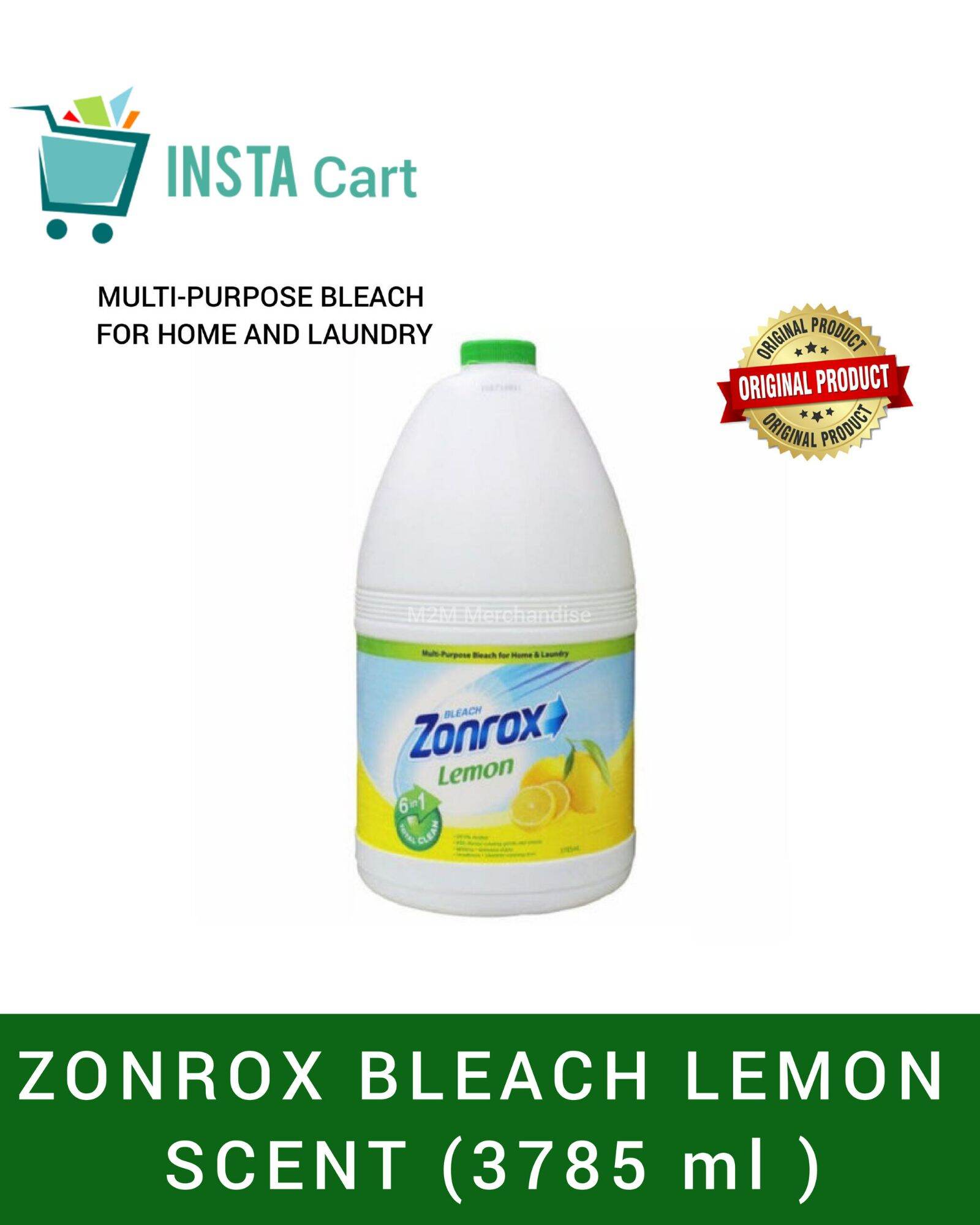 ZONROX BLEACH LEMON SCENT (1 GALLON) Lazada PH