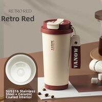 Vanow | Ceramic Lined Large Capacity Student Water Bottle