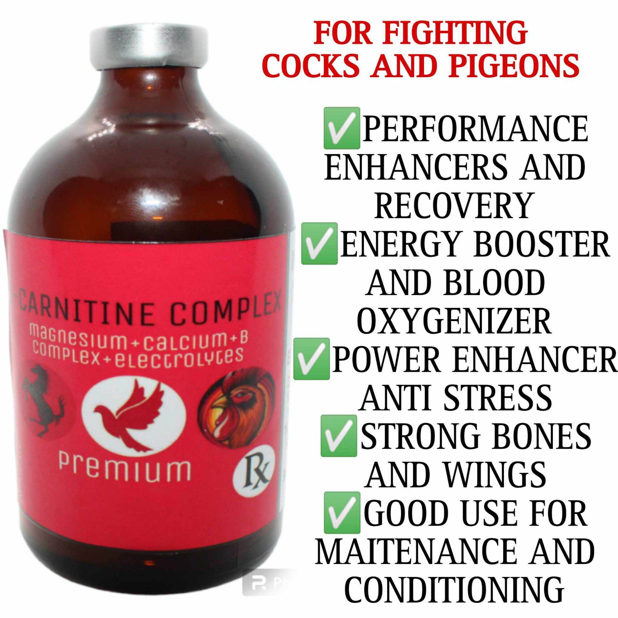 l carnitine for racing pigeons L-Carnitine Complex 100ml/for gamefowls racing pigeons