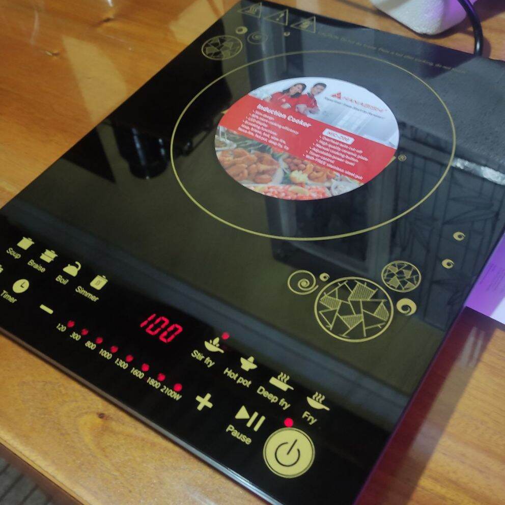 INDUCTION Cooker 8in1 HANABISHI INDUCTION COOkER HIC200 Lazada PH