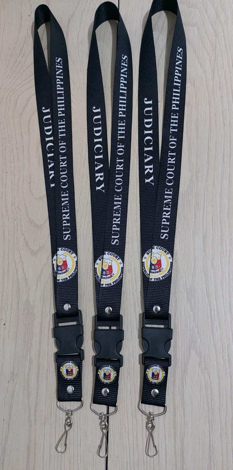 SUPREME COURT/ JUDICIARY ID LACE LANYARD | Lazada PH